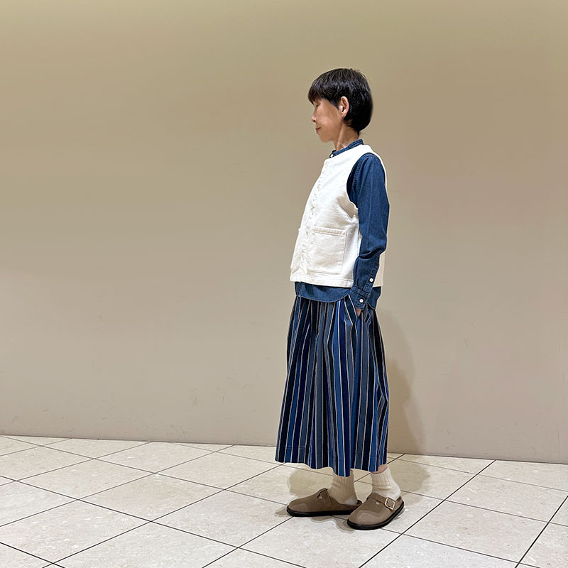 ティグルブロカンテ vintage裏毛 オープンPKTベスト