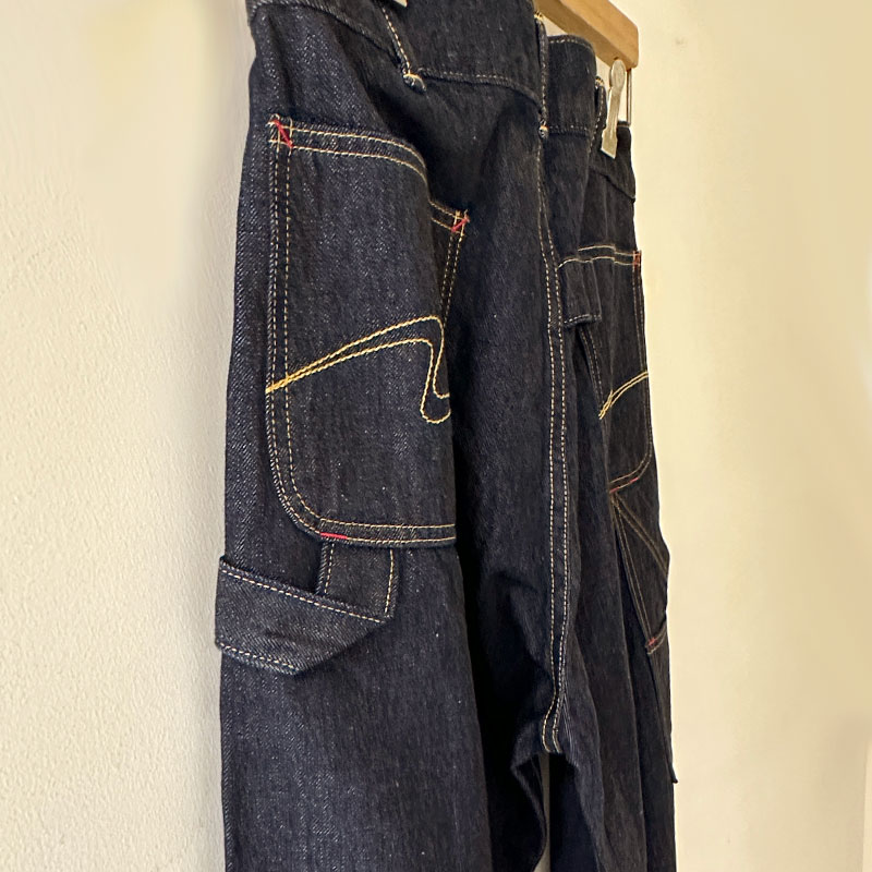 ティグルブロカンテ 11ozDenim オーバーペインターパンツ unisex Indigo