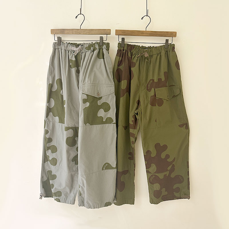 ティグルブロカンテ TBアメーバカモ オーバーストリングカーゴパンツ