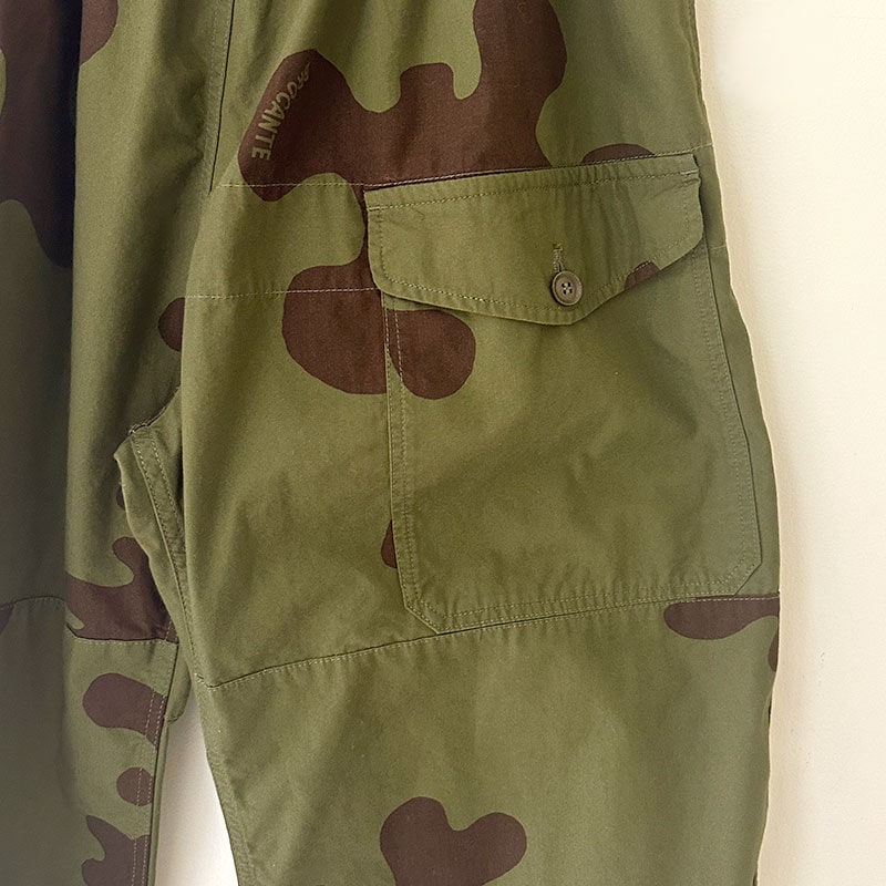 ティグルブロカンテ TBアメーバカモ オーバーストリングカーゴパンツ