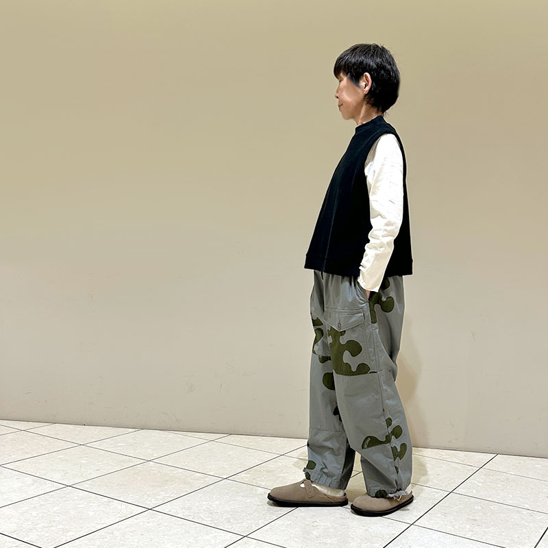 ティグルブロカンテ TBアメーバカモ オーバーストリングカーゴパンツ