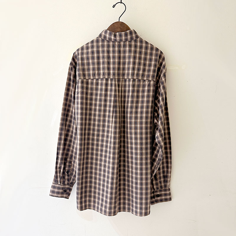 ティグルブロカンテ OGオンブレチェック B.DボースンL/Sシャツ unisex