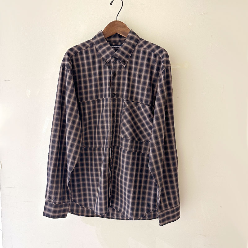 ティグルブロカンテ OGオンブレチェック B.DボースンL/Sシャツ unisex