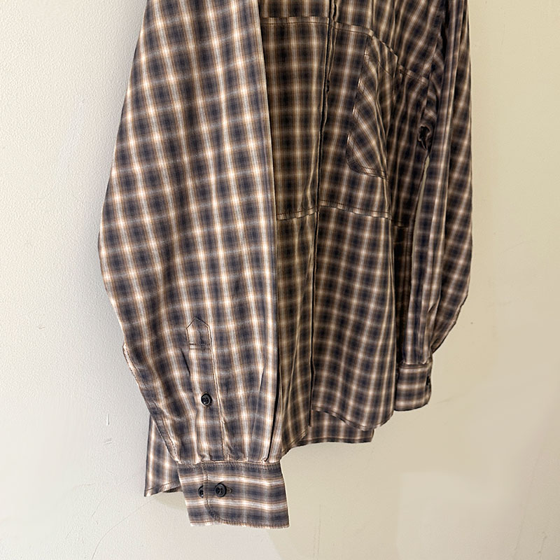 ティグルブロカンテ OGオンブレチェック B.DボースンL/Sシャツ unisex