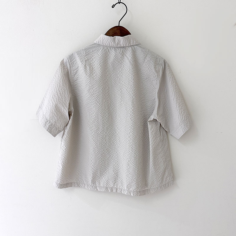 ティグルブロカンテ ナイロンサッカー スクエアオープンシャツ