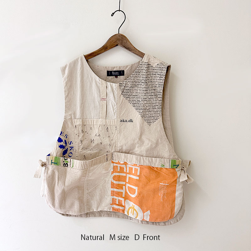 NEW ティグルブロカンテ プリントトートMIX ニュースボーイベスト unisex