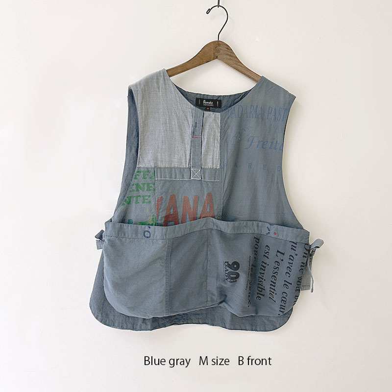 TIGRE BROCANTE リメイクリネンベスト 楽天市場】TIGRE BROCANTE ティグルブロカンテ ベスト メンズ