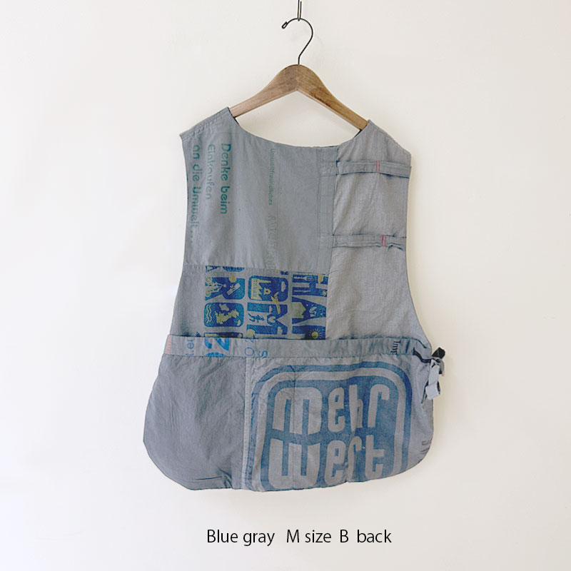 NEW ティグルブロカンテ プリントトートMIX ニュースボーイベスト unisex