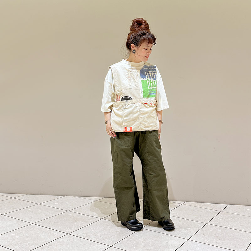 NEW ティグルブロカンテ プリントトートMIX ニュースボーイベスト unisex