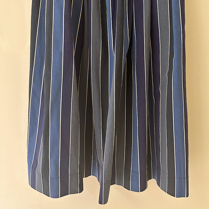 ティグルブロカンテ レインボーストライプ フィセルロングスカート