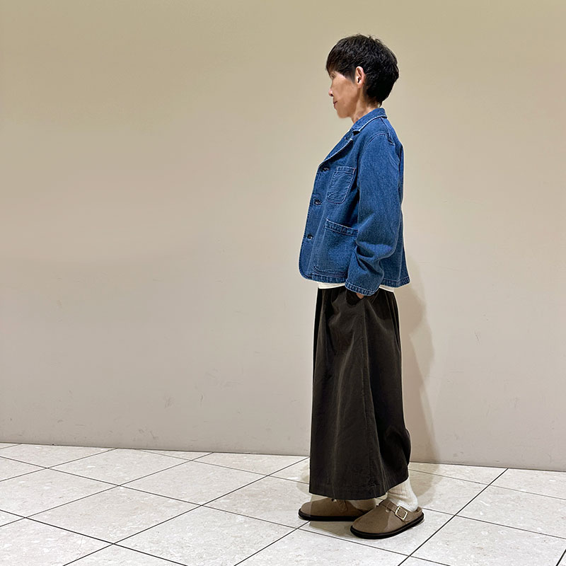 ティグルブロカンテ 12ozヴィンテージデニム ワークテーラードジャケット unisex Fade