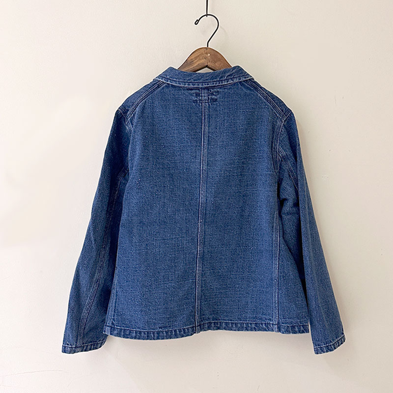 ティグルブロカンテ 12ozヴィンテージデニム ワークテーラードジャケット unisex Fade