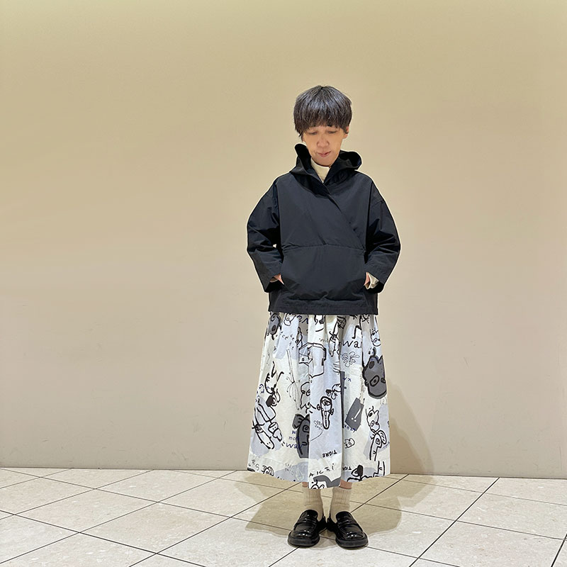 ティグルブロカンテ KAKEI boysウェザー フィセルロングスカート