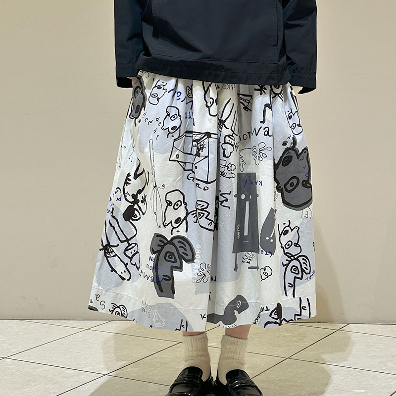 ティグルブロカンテ KAKEI boysウェザー フィセルロングスカート