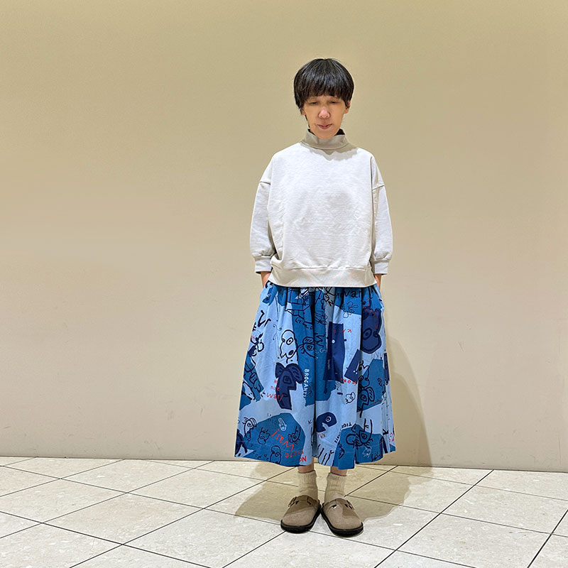 ティグルブロカンテ KAKEI boysウェザー フィセルロングスカート