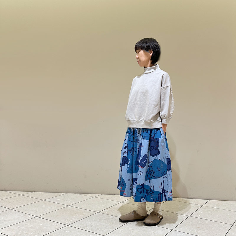 ティグルブロカンテ KAKEI boysウェザー フィセルロングスカート