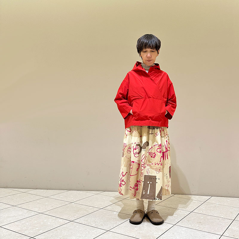 ティグルブロカンテ KAKEI boysウェザー フィセルロングスカート