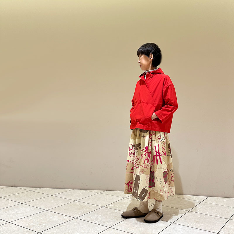 ティグルブロカンテ KAKEI boysウェザー フィセルロングスカート