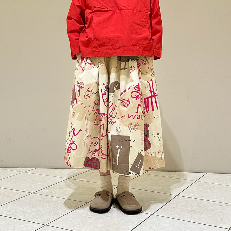 ティグルブロカンテ KAKEI boysウェザー フィセルロングスカート