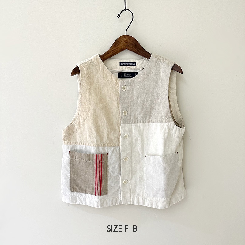 定価3.7万 TIGRE BROCANTE ティグルブロカンテ ベスト リメイク