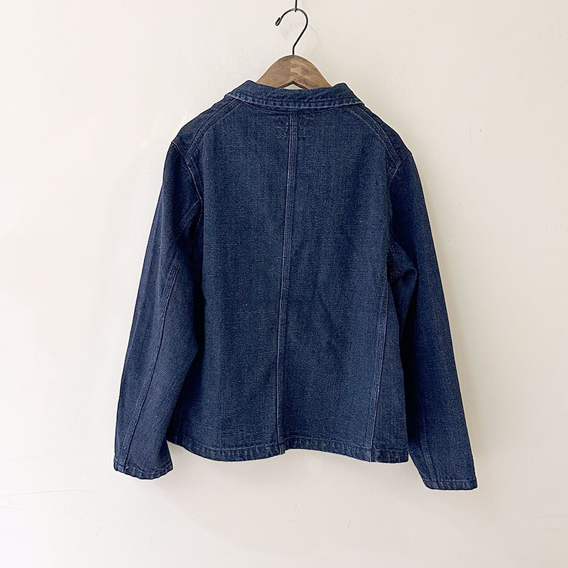 ティグルブロカンテ 12ozヴィンテージデニム ワークテーラードジャケット unisex Bio Wash