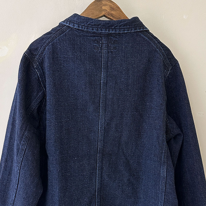 ティグルブロカンテ 12ozヴィンテージデニム ワークテーラードジャケット unisex Bio Wash