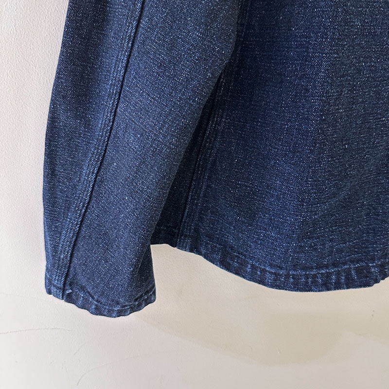 ティグルブロカンテ 12ozヴィンテージデニム ワークテーラードジャケット unisex Bio Wash