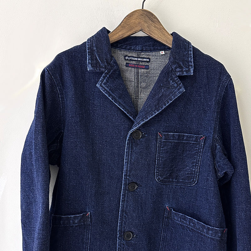 ティグルブロカンテ 12ozヴィンテージデニム ワークテーラード
