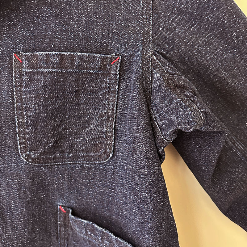 ティグルブロカンテ 12ozヴィンテージデニム ワークテーラードジャケット unisex Bio Wash