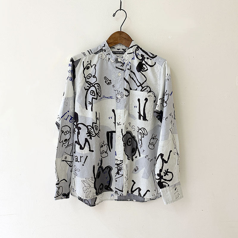 ティグルブロカンテ KAKEI boysビエラ スタンドカラーL/Sシャツ unisex