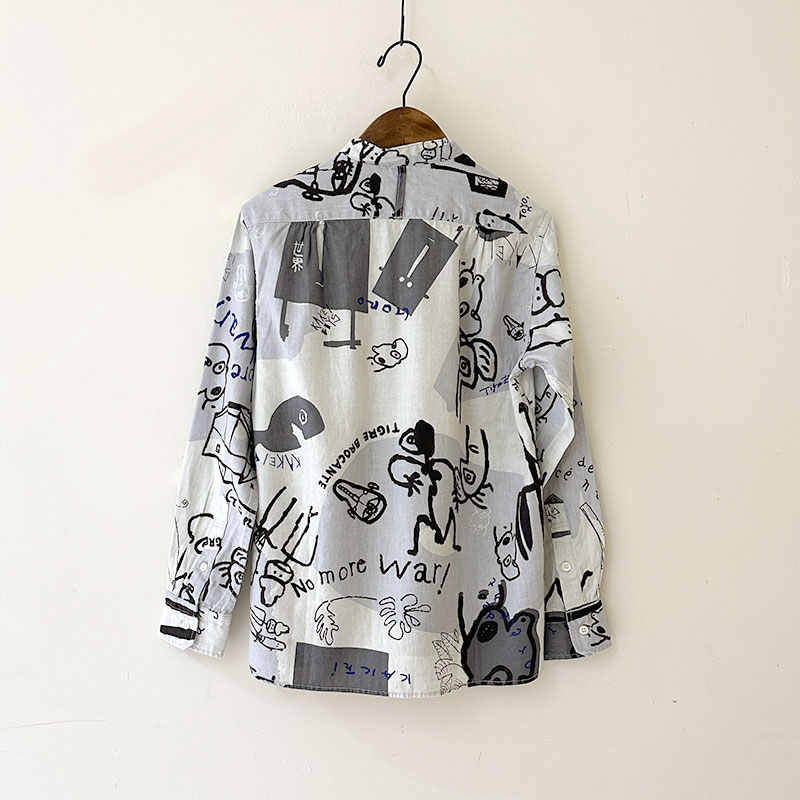 ティグルブロカンテ KAKEI boysビエラ スタンドカラーL/Sシャツ unisex