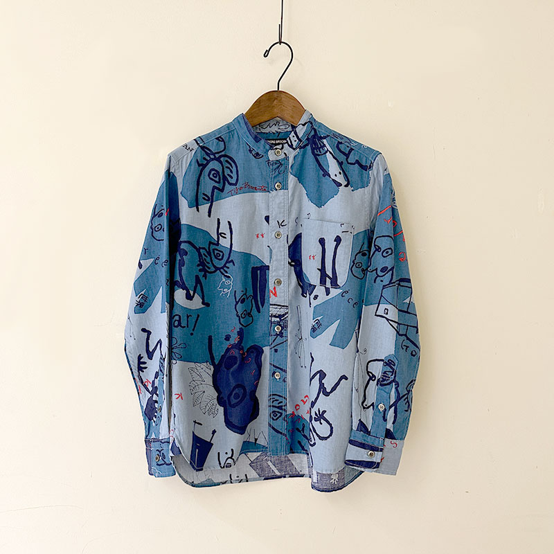 ティグルブロカンテ KAKEI boysビエラ スタンドカラーL/Sシャツ unisex