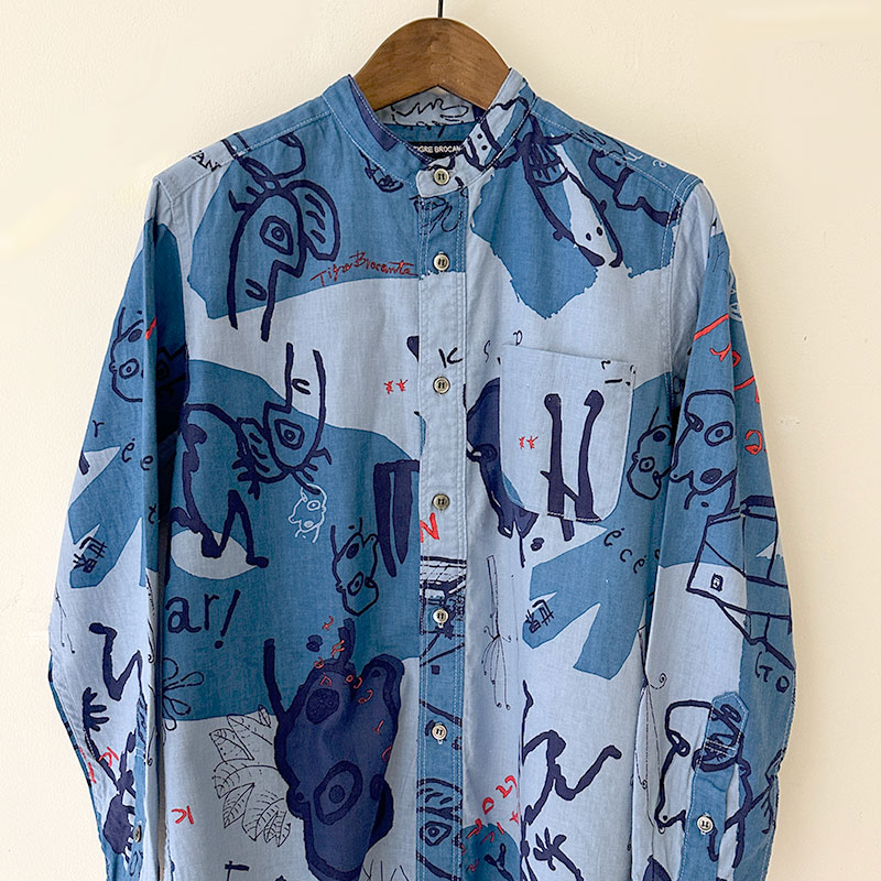 ティグルブロカンテ KAKEI boysビエラ スタンドカラーL/Sシャツ unisex