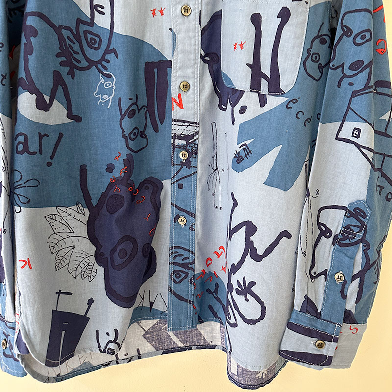 ティグルブロカンテ KAKEI boysビエラ スタンドカラーL/Sシャツ unisex