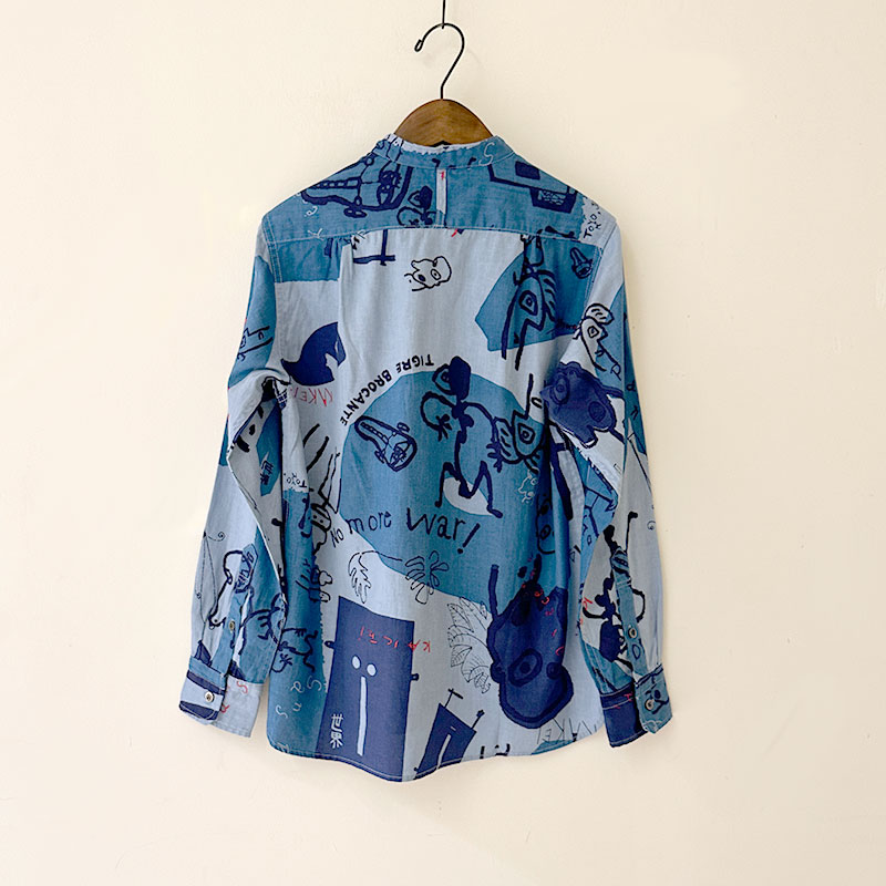 ティグルブロカンテ KAKEI boysビエラ スタンドカラーL/Sシャツ unisex