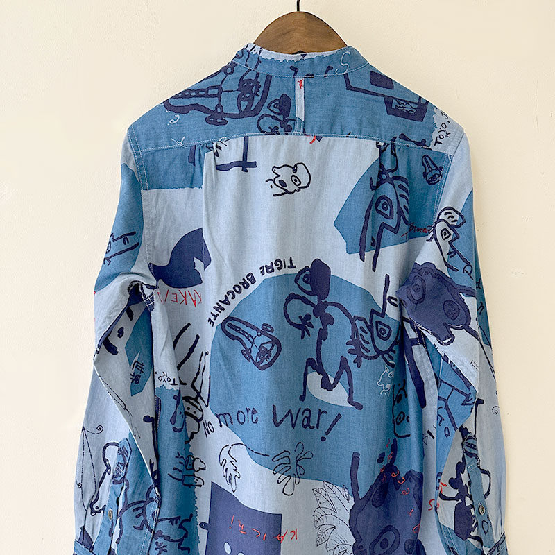 ティグルブロカンテ KAKEI boysビエラ スタンドカラーL/Sシャツ unisex