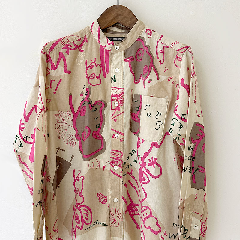 ティグルブロカンテ KAKEI boysビエラ スタンドカラーL/Sシャツ unisex