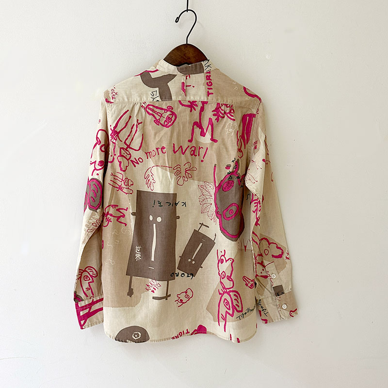 ティグルブロカンテ KAKEI boysビエラ スタンドカラーL/Sシャツ unisex