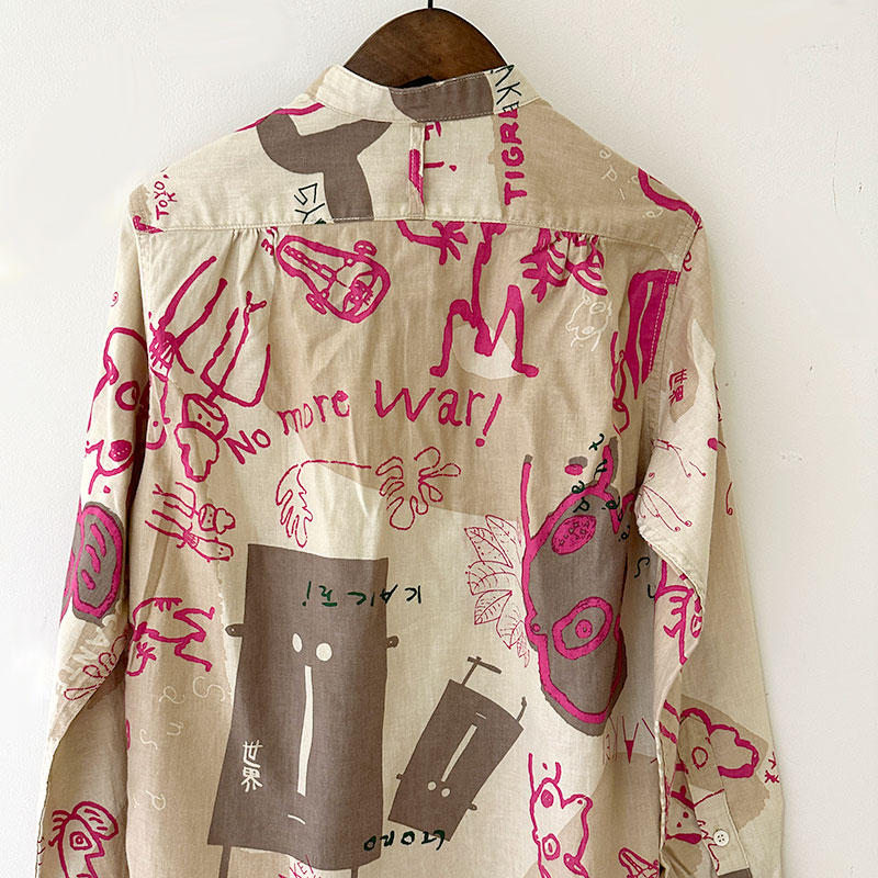 ティグルブロカンテ KAKEI boysビエラ スタンドカラーL/Sシャツ unisex