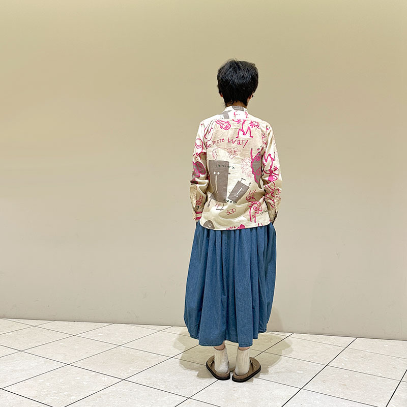 ティグルブロカンテ KAKEI boysビエラ スタンドカラーL/Sシャツ unisex