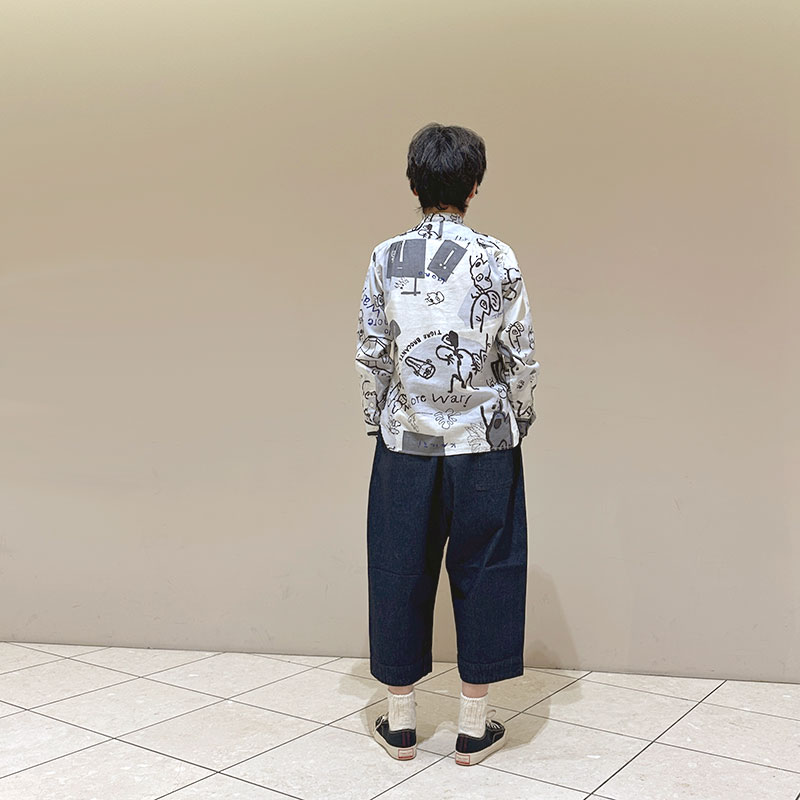 ティグルブロカンテ KAKEI boysビエラ スタンドカラーL/Sシャツ unisex