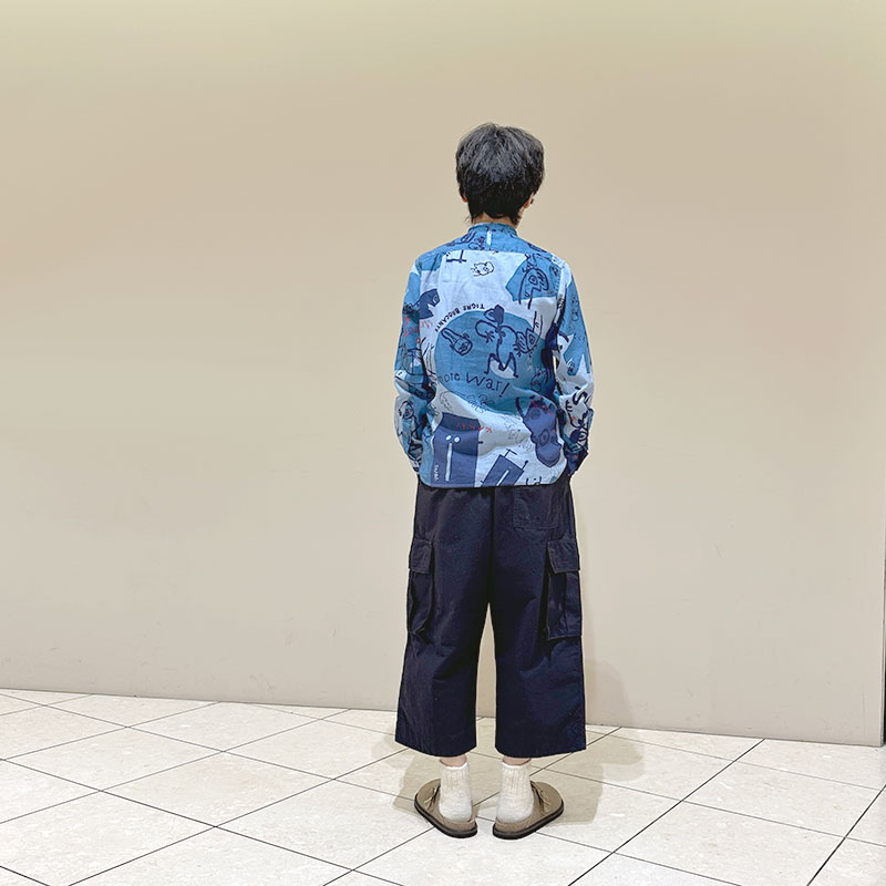 ティグルブロカンテ KAKEI boysビエラ スタンドカラーL/Sシャツ unisex