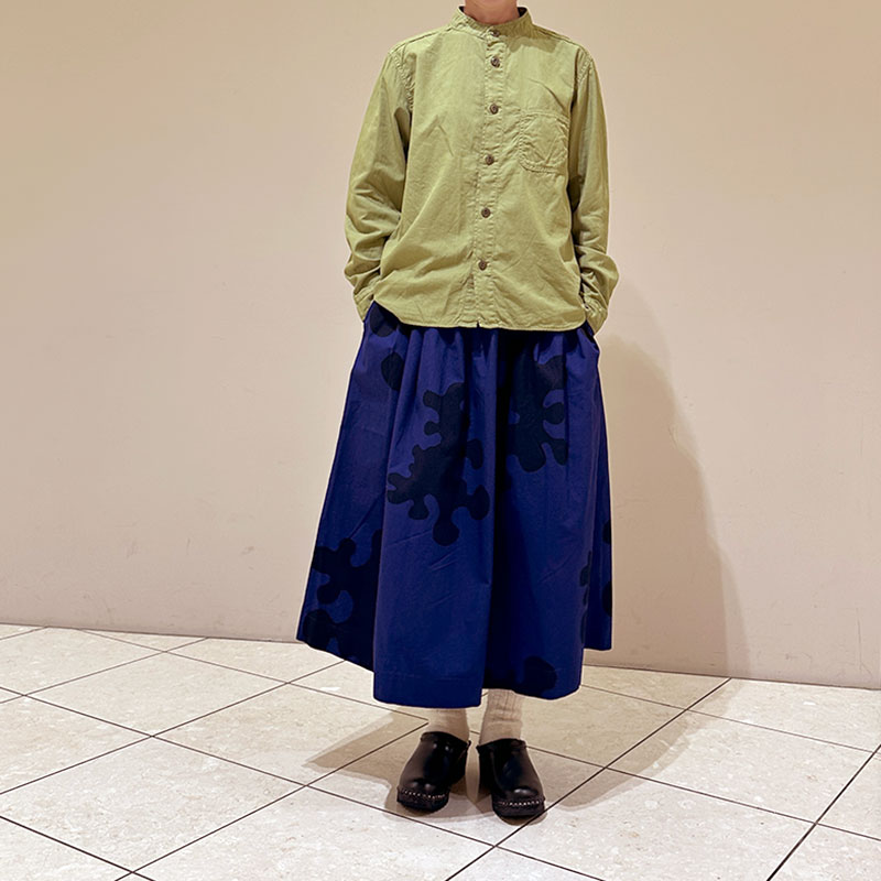 ティグルブロカンテ TBアメーバカモ フィセルロングスカート