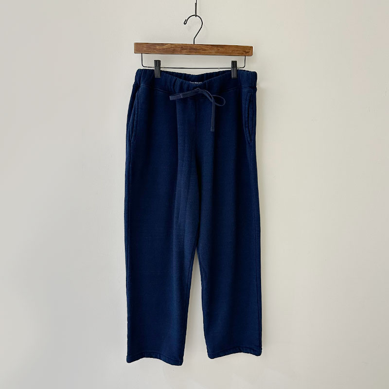 ティグルブロカンテ ライトIndigo裏毛 MD スウェットパンツ unisex Indigo