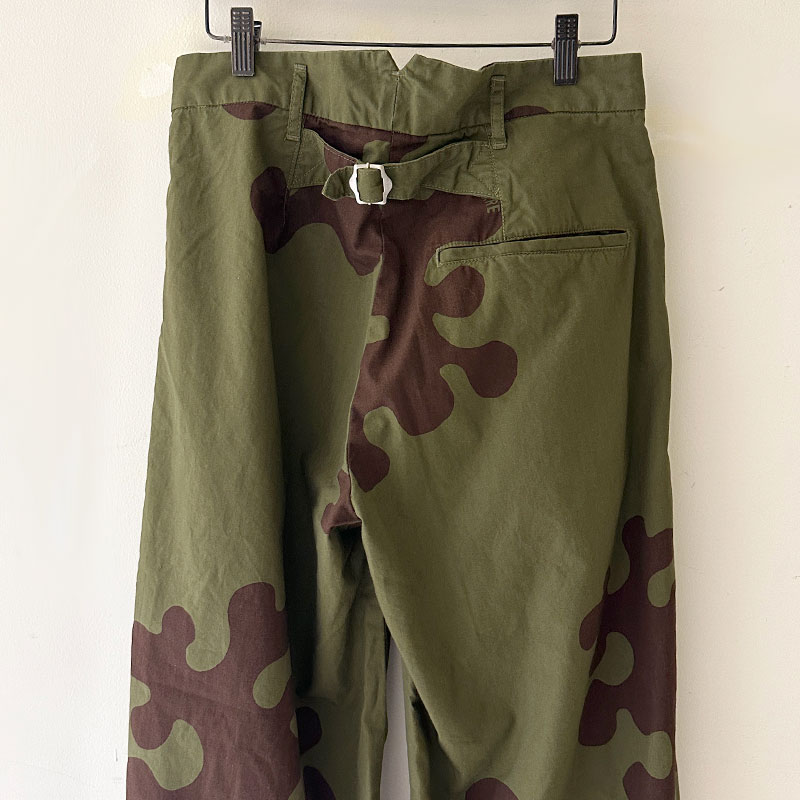 ティグルブロカンテ TBアメーバカモ ダーツワイドパンツ unisex