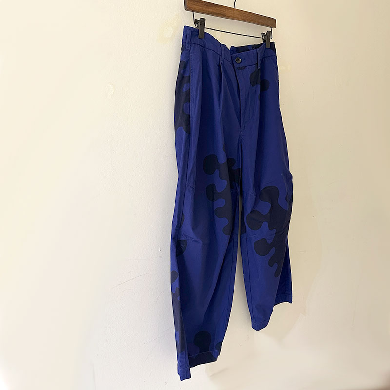 ティグルブロカンテ TBアメーバカモ ダーツワイドパンツ unisex