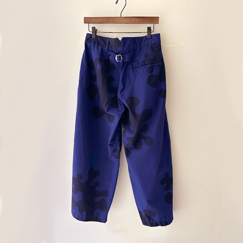 ティグルブロカンテ TBアメーバカモ ダーツワイドパンツ unisex
