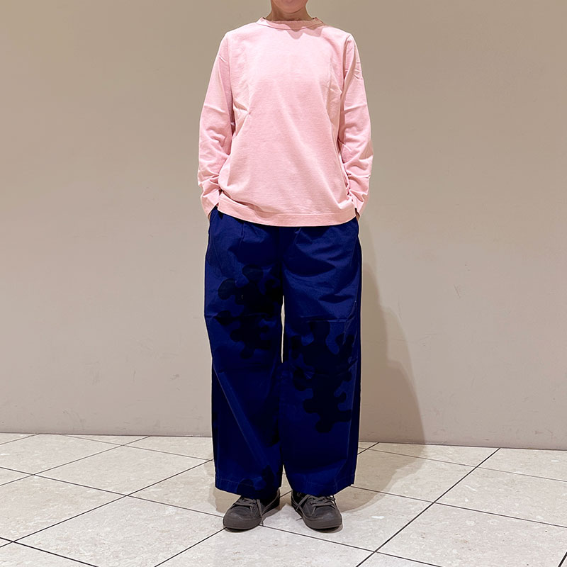 ティグルブロカンテ TBアメーバカモ ダーツワイドパンツ unisex
