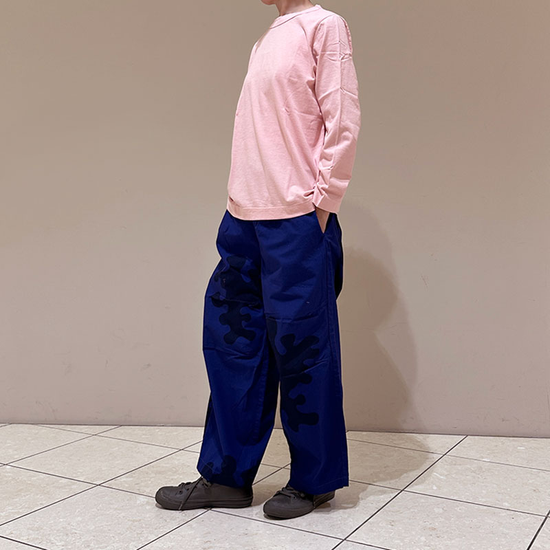 ティグルブロカンテ TBアメーバカモ ダーツワイドパンツ unisex