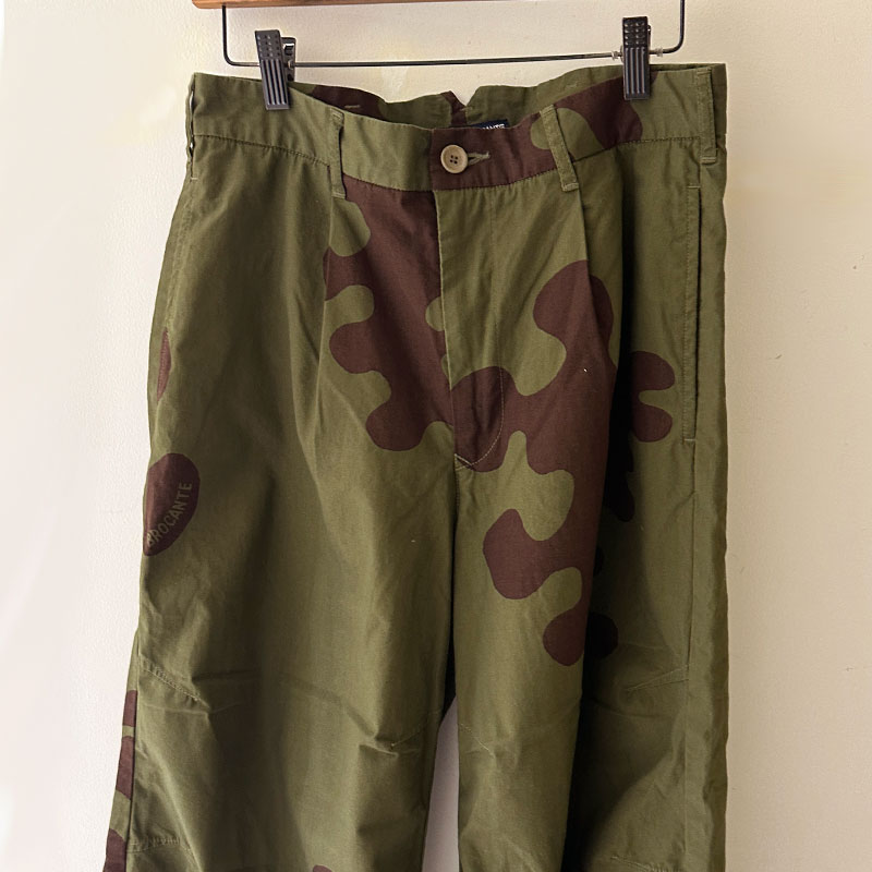 ティグルブロカンテ TBアメーバカモ ダーツワイドパンツ unisex